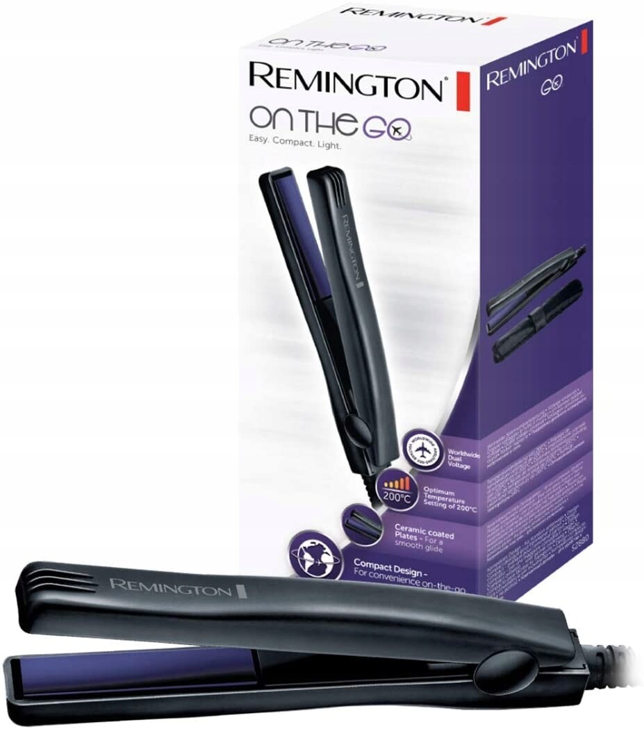 Žehlička Na Vlasy na vlasy Remington S2880, malá, cestovní, keramická