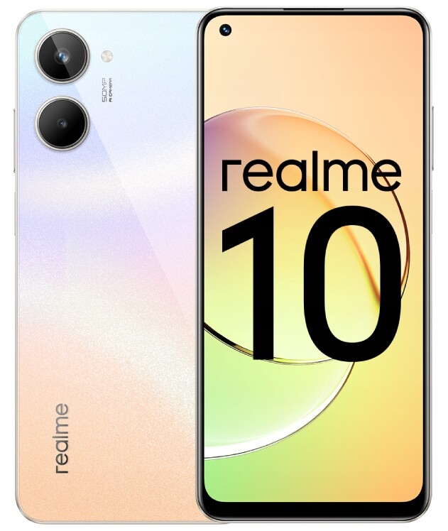 Smartphone Realme 10 8 Gb 128 Gb 4G (lte) bílý