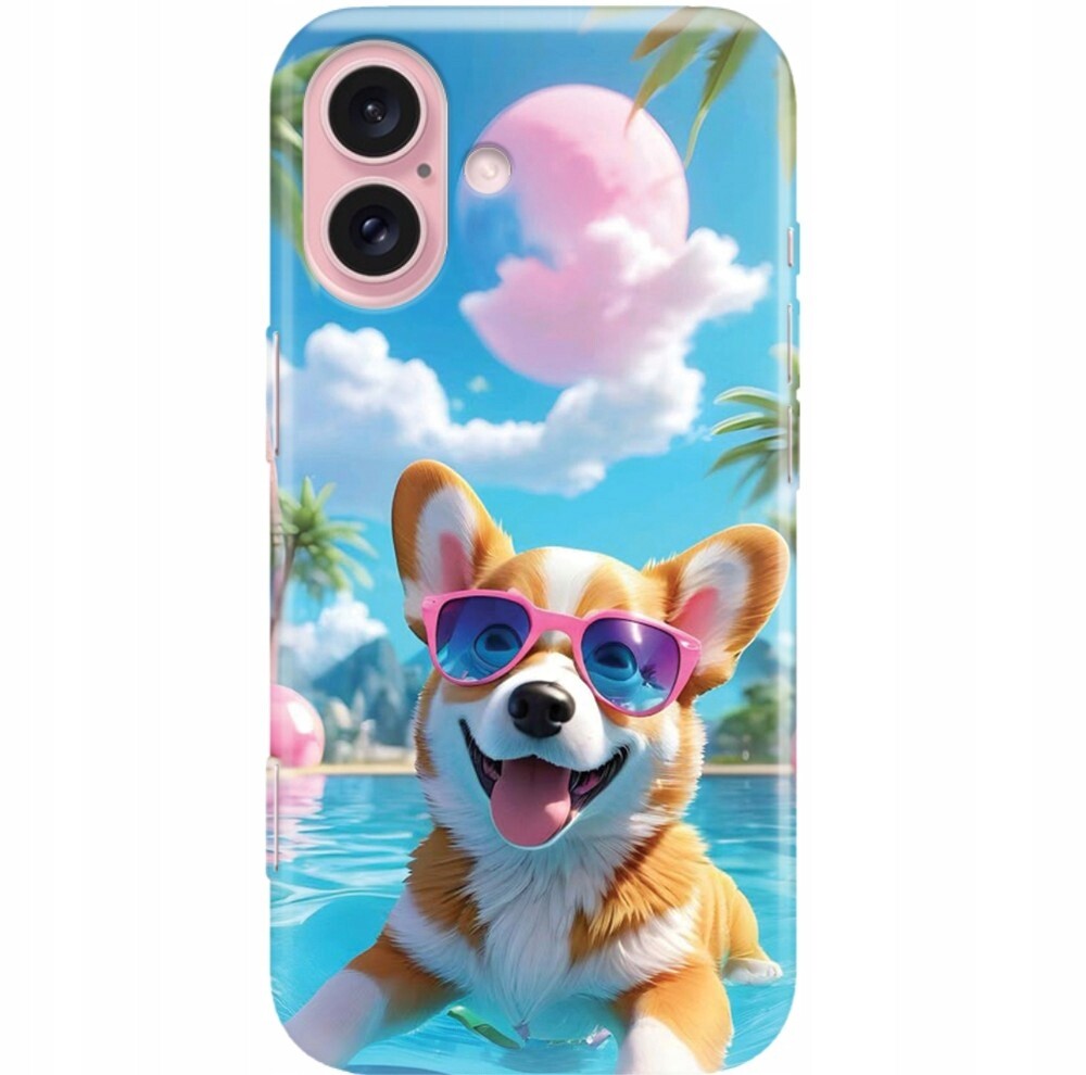 Pouzdro Pro Iphone 16 Case Odolná Ochrana Telefonu Sladká Zvířata MIX Wz