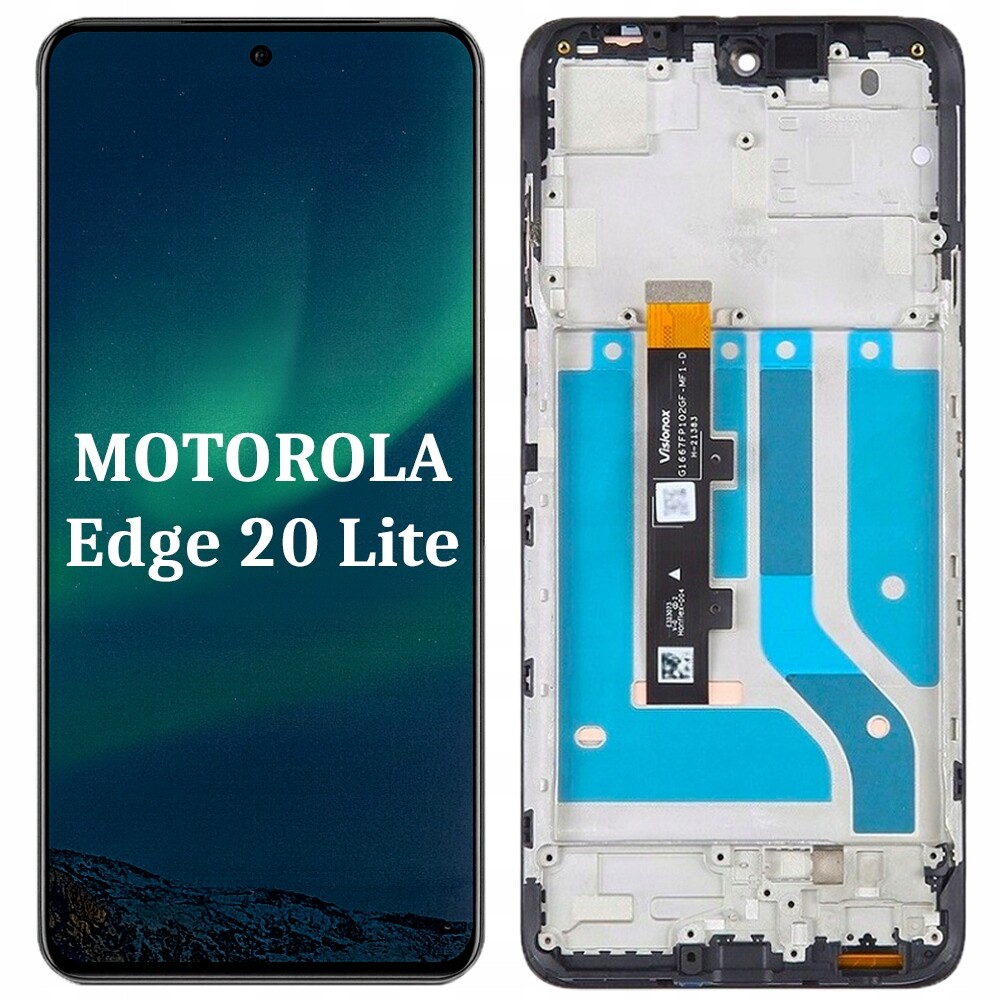 Displej Pro Motorola Edge 20 Lite Rámeček Oled
