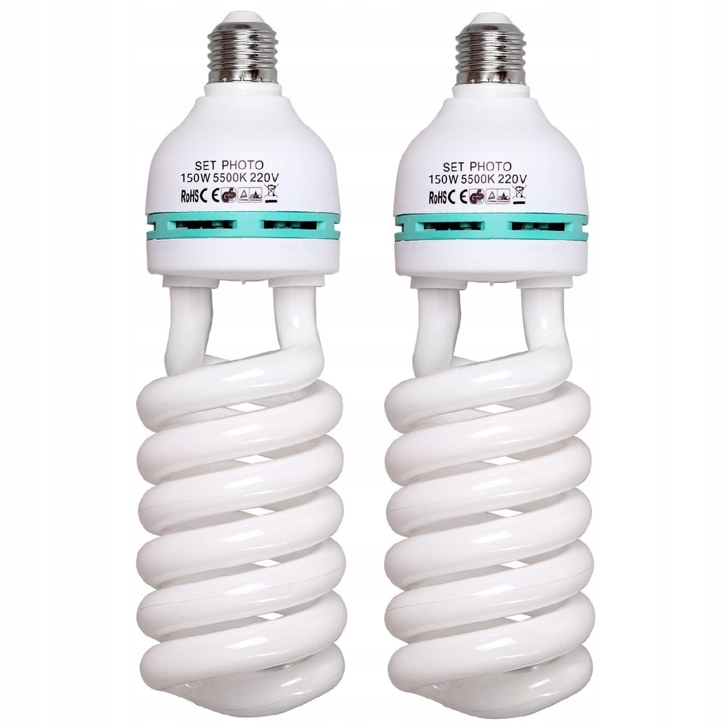 Žárovka pro studiové fotografie s trvalým světlem 230V 150W 600W trvalé světlo 5500K E27