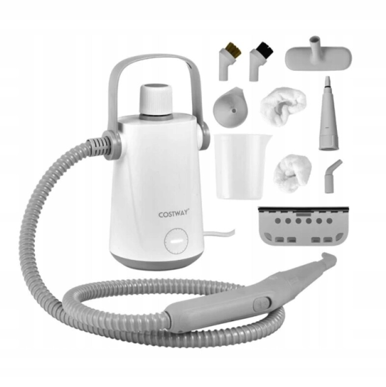 Ruční vysavač 1000 W Costway ES10340DE-GR bílo-šedý