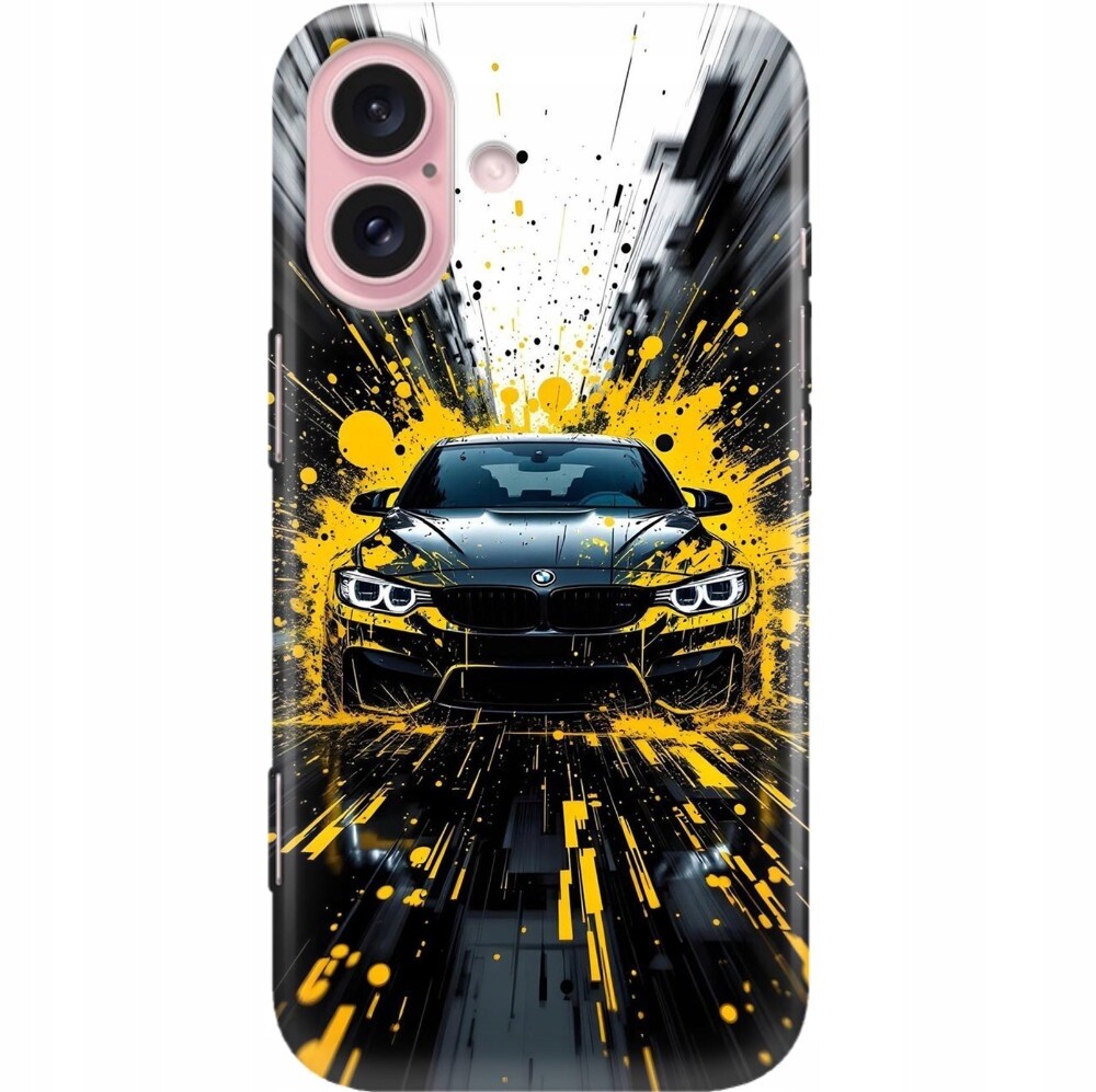 Pouzdro Pro Iphone 16 Case Premium Odolné Auta Sportovní Automobily MIX Vzorů