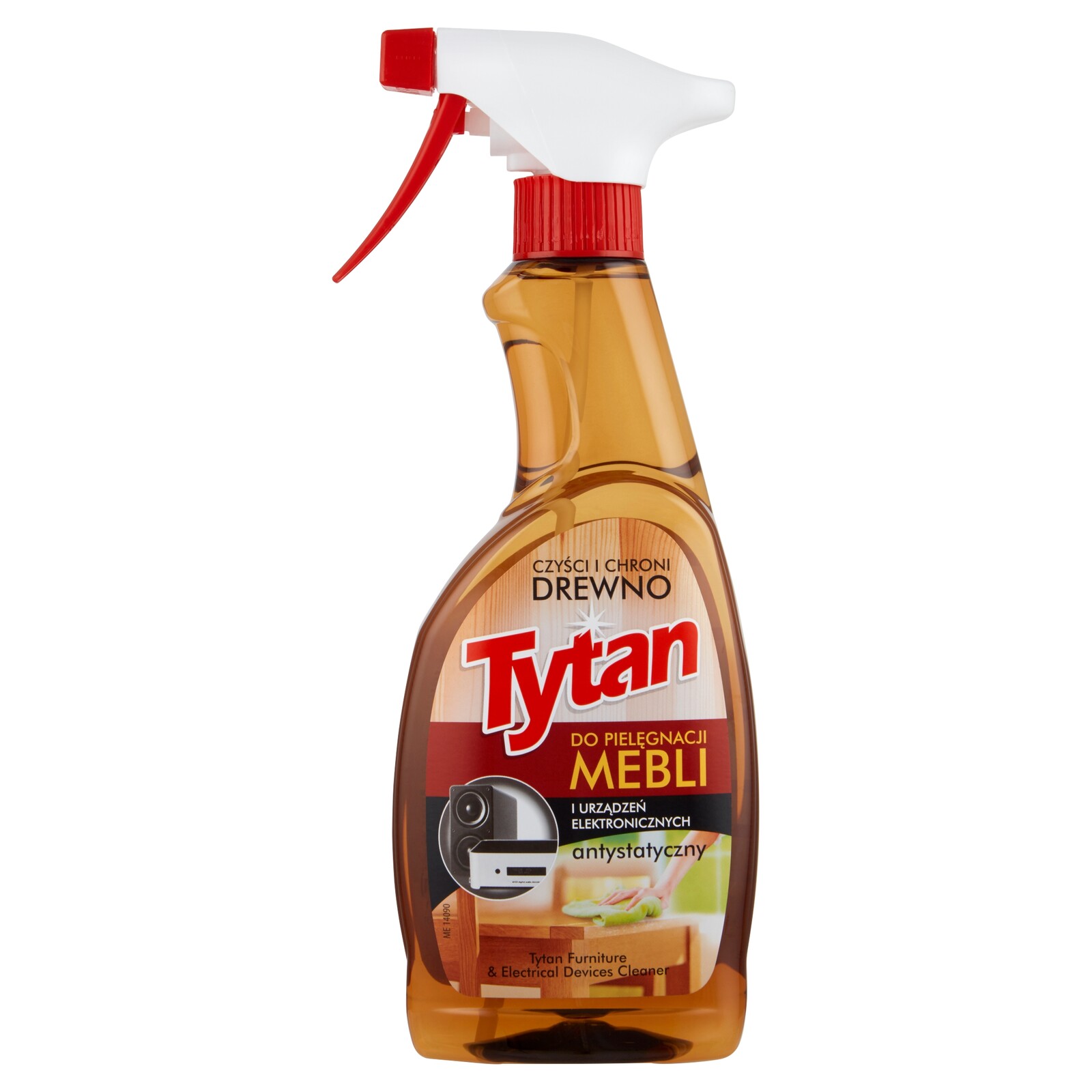 7X Tytan Sprej na čištění nábytku 500 ml Antistatický