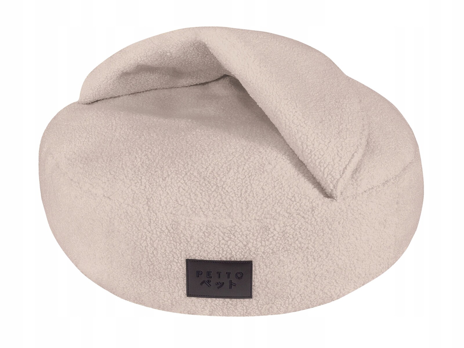 Petto Minku Cozy Béžový pelíšek norka pro psa M