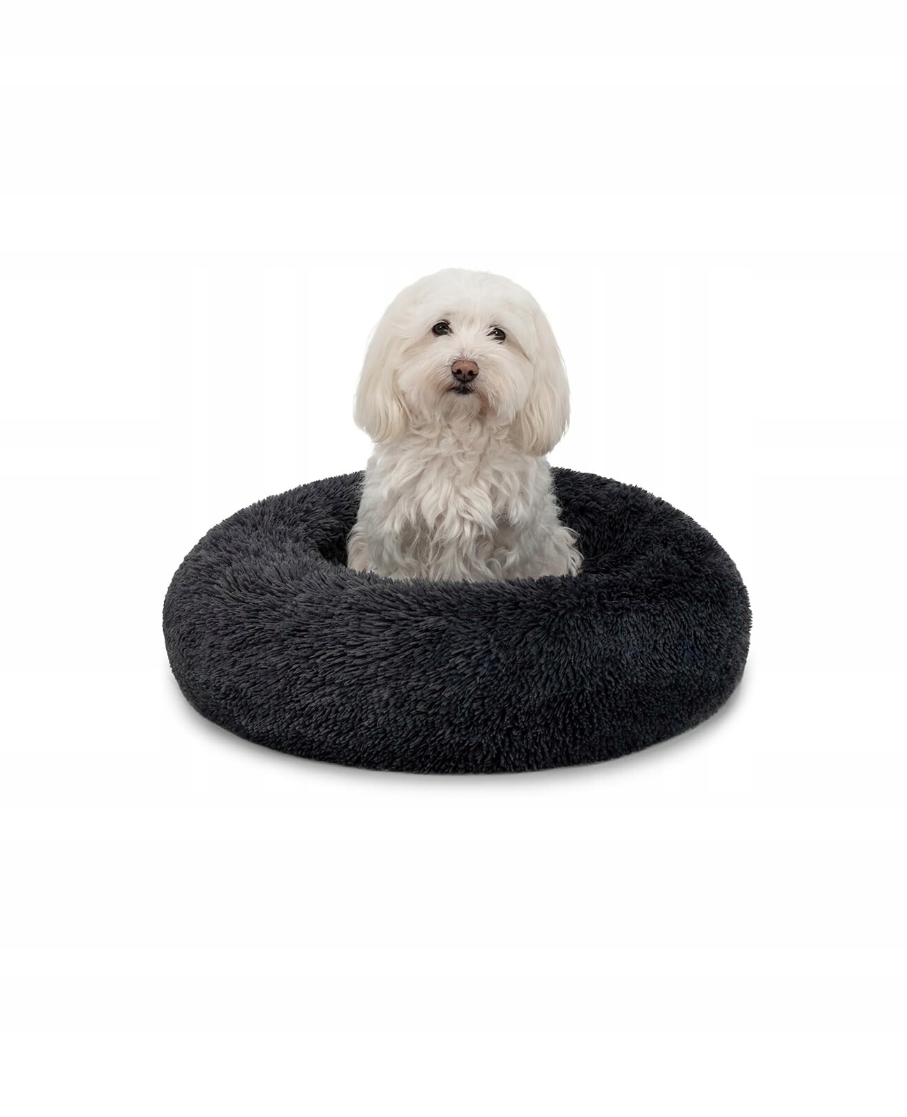 Lionto Kulaté Pelíšek pro psy a kočky Měkké Šedé Outlet