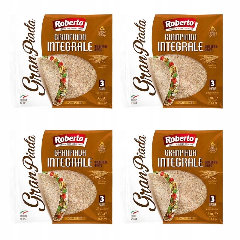 4 x Granpiada celozrnná 330 g (3ks x 110 g) Roberto
