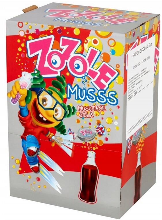 Bonbóny Zozole Muss Cola 2.5 kg Mieszko