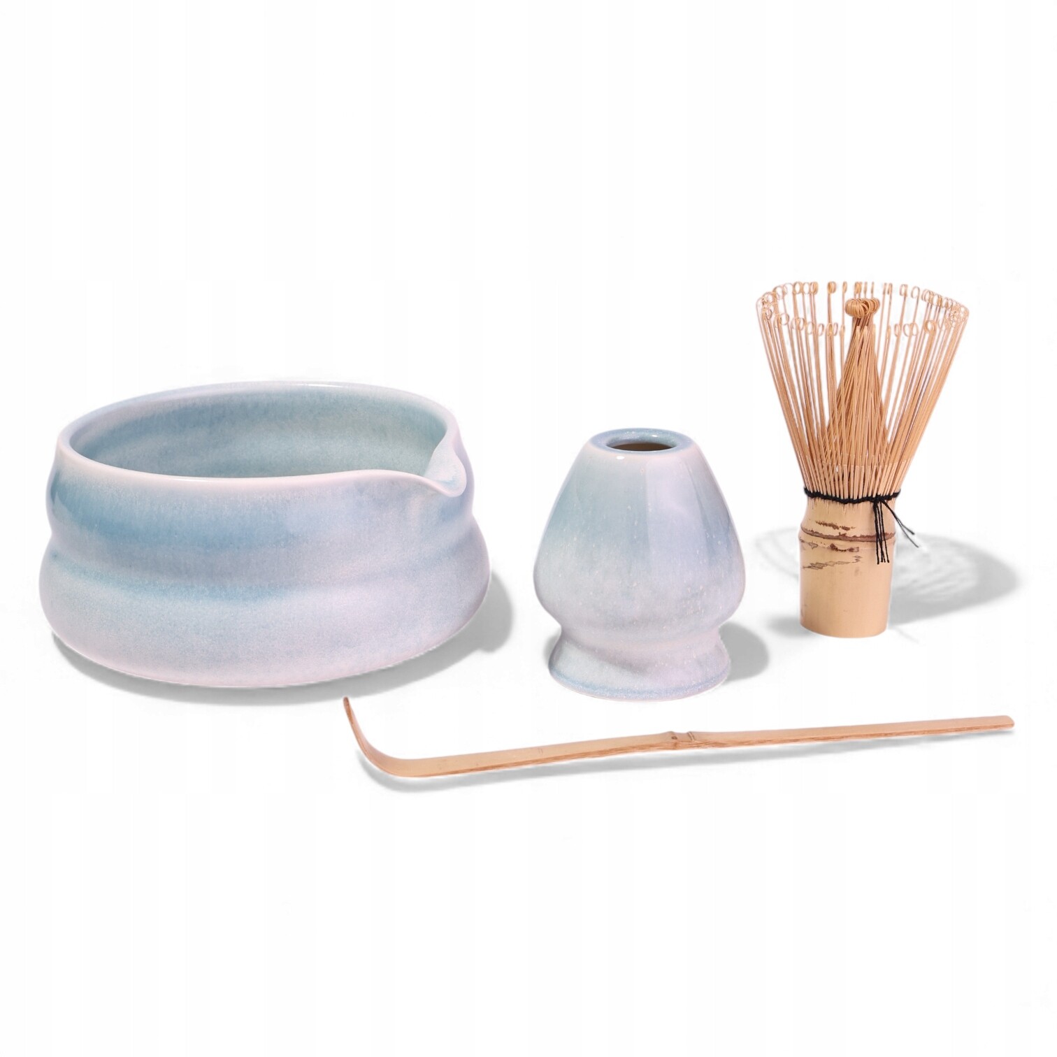 Kai keramická sada na vaření Matcha Šálek Podstavec Chashaku Chasen