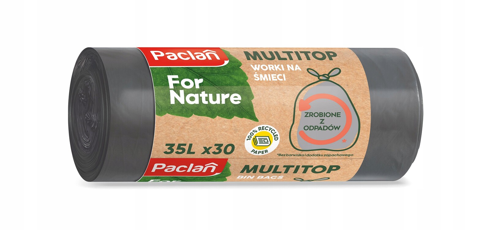 9X Sáčky na odpadky Paclan for Nature 35L 30 ks