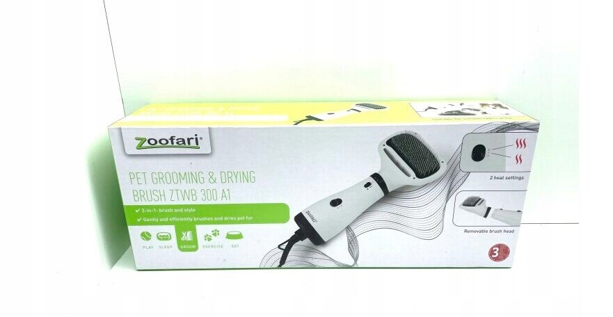 90* Kartáč a sušička 2 v 1 Zoofari Ztwb 300 A1