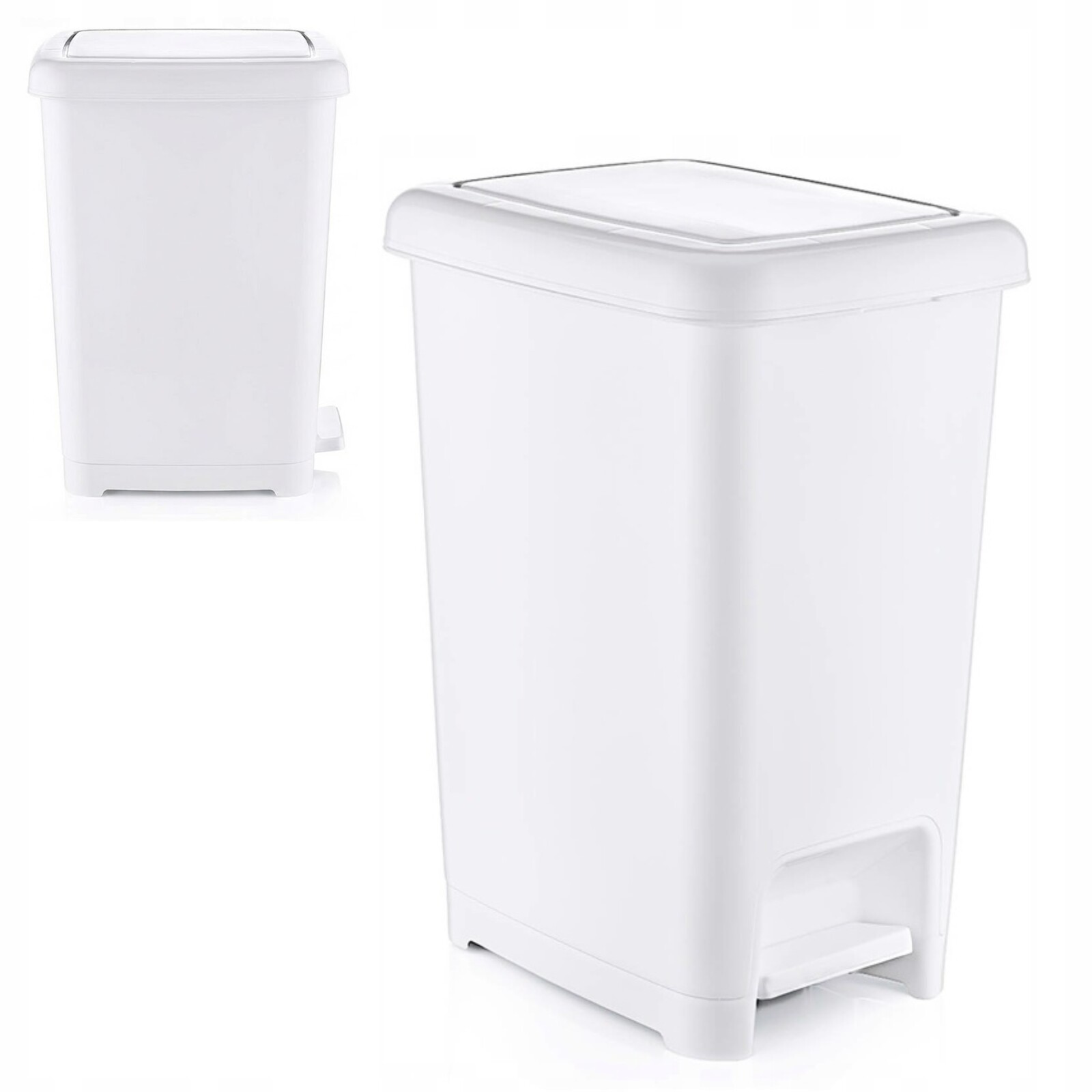 Koš na odpadky Katex 60L s pedálem, nádoba na třídění odpadu Slim