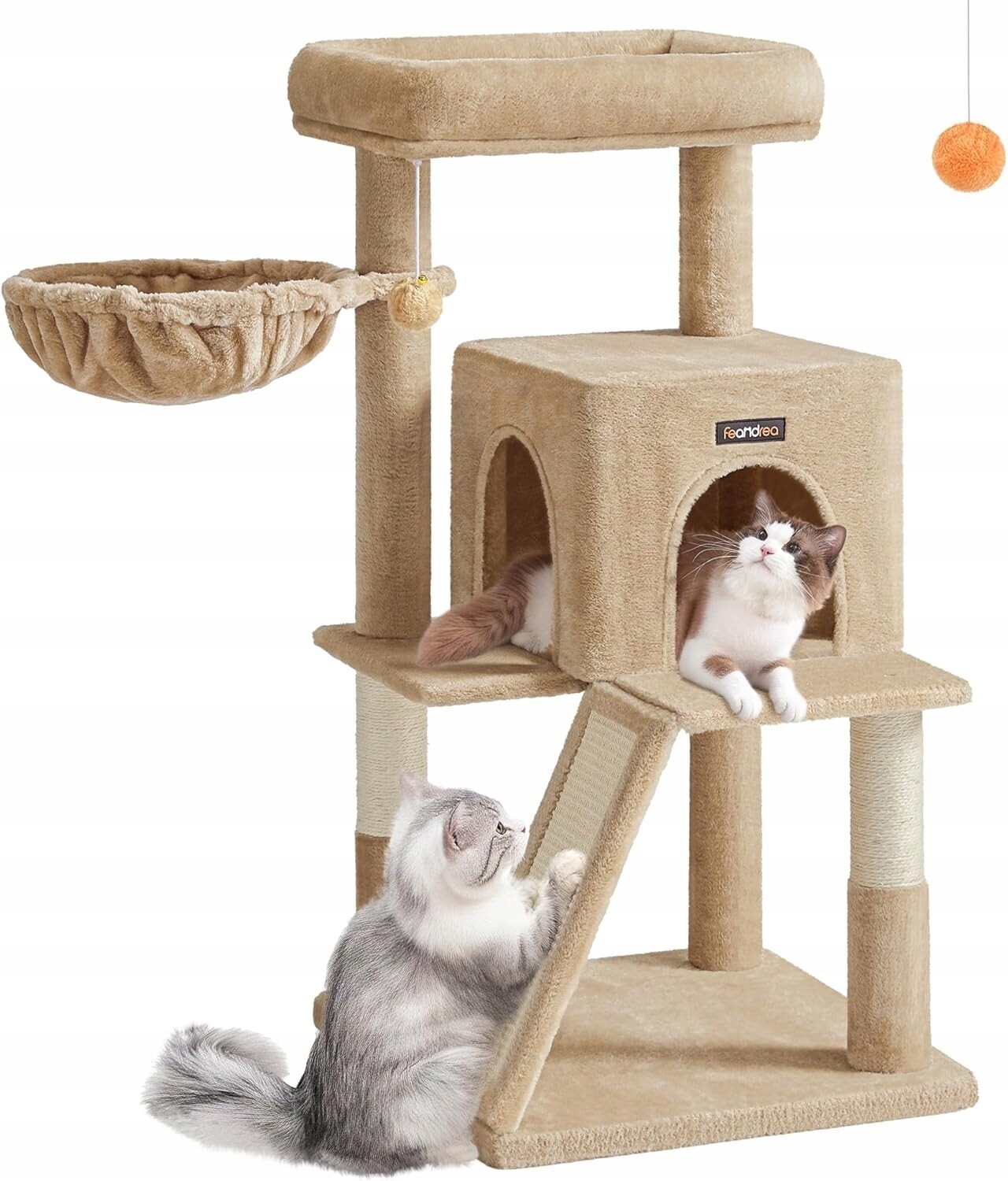 Nízký škrabák, pelíšek, škrabací podložky, škrabací sloupek Feandrea by