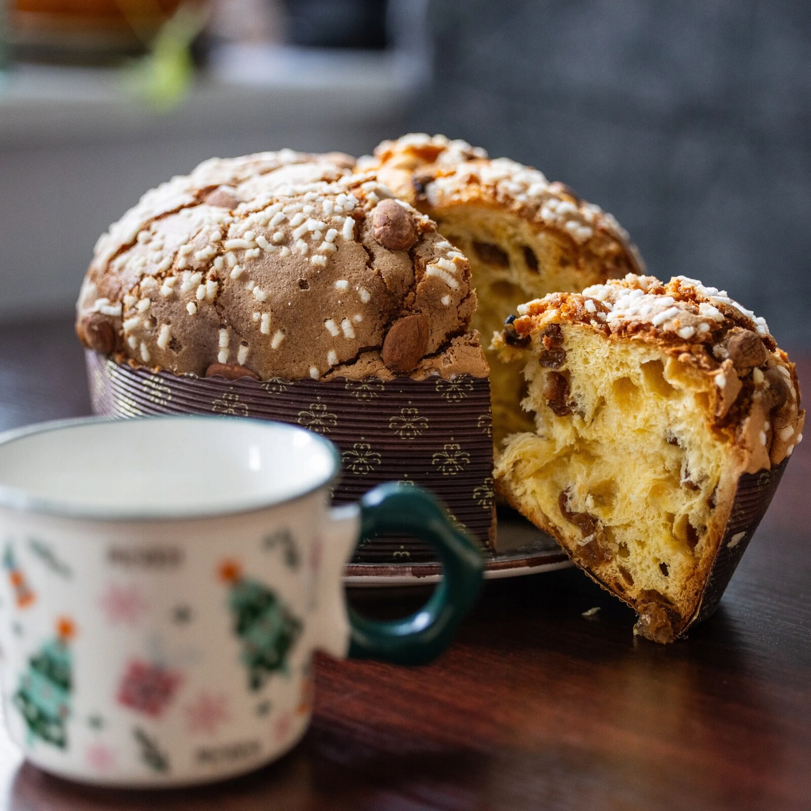 Tradiční vánoční dort Panettone 750 g italský pečivo