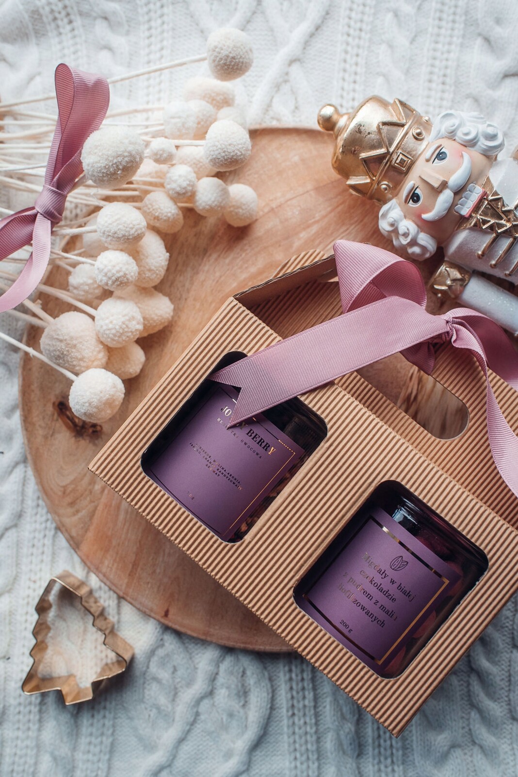 Dárková Sada Vánoční Duet Pink