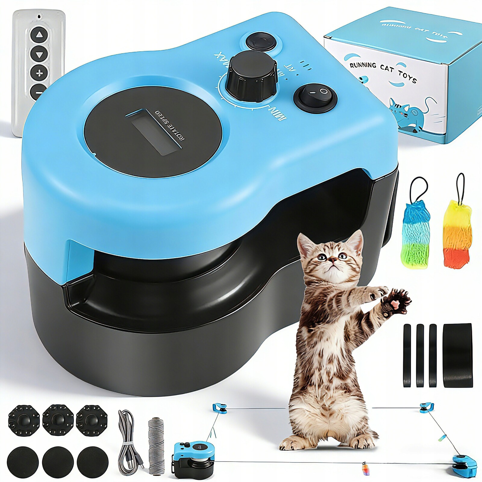 Interaktivní Hračka Pro Kočky Myš S Pohyblivým Zvukem Hračka