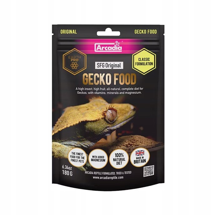 Krmivo Krmivo Gecko Mash Original 180g Arcadia Sfg