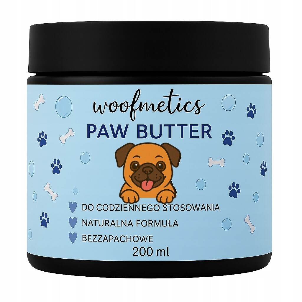 Woofmetics Paw Butter – Lapkové máslo pro péči o tlapky Bez Vůně 200 Ml