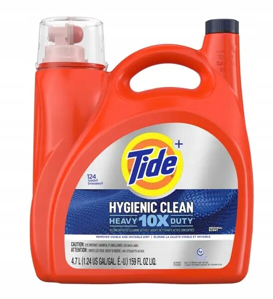 Tide Hygienic Clean Original 4,7 l 124 praní – univerzální gel na praní