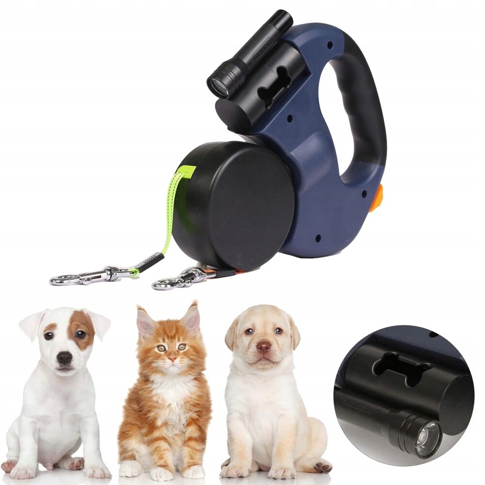 Vodítko Pro Psy Určené Pro Dva Psy 3M