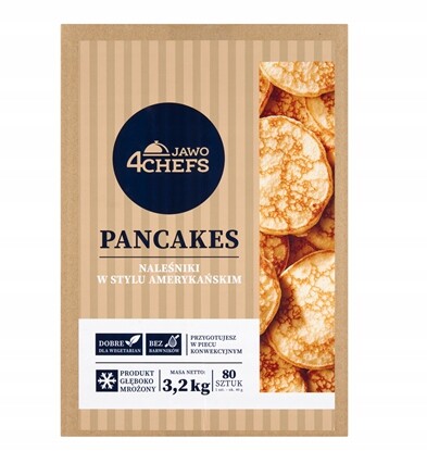Jawo 4CHEFS Pancakes zmrazené 3,2 kg