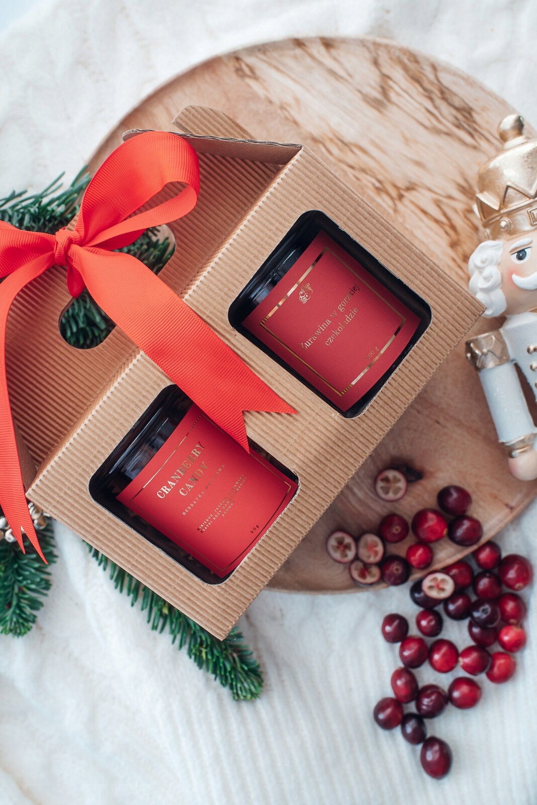 Dárková Sada Vánoční Duet – Červená