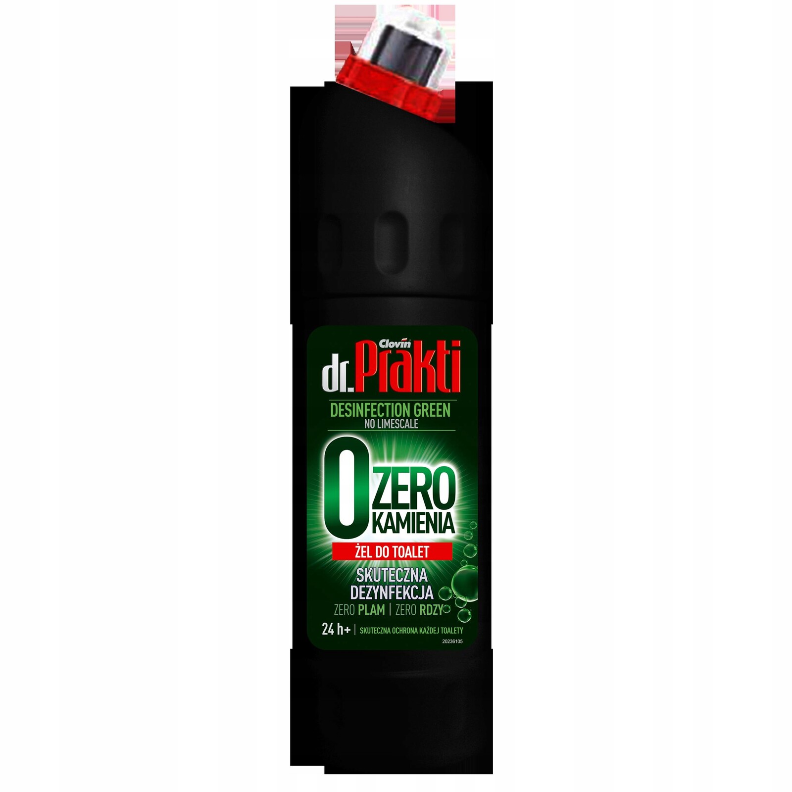 6x dr. Prakti Gel na Wc bez kamene zelený, 750 ml