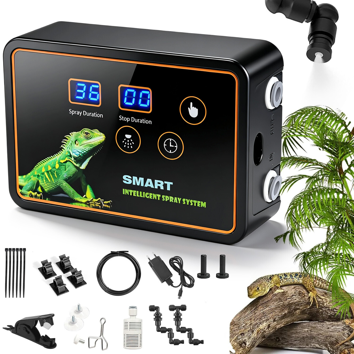 Systém Mlhy Smart System Inteligentní Stříkací Systém 2 Ks Trysky 360°