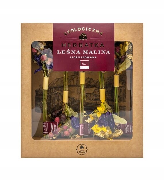 Lyofilizovaný lesní čaj Malina Eko 5ks Dary Natury