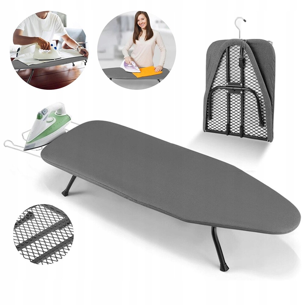 Žehlicí prkno na oblečení s podstavcem, velká, stabilní, nastavitelná