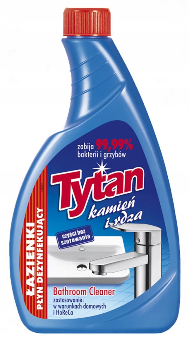 8x Tytan Čisticí prostředek do koupelny 500 g