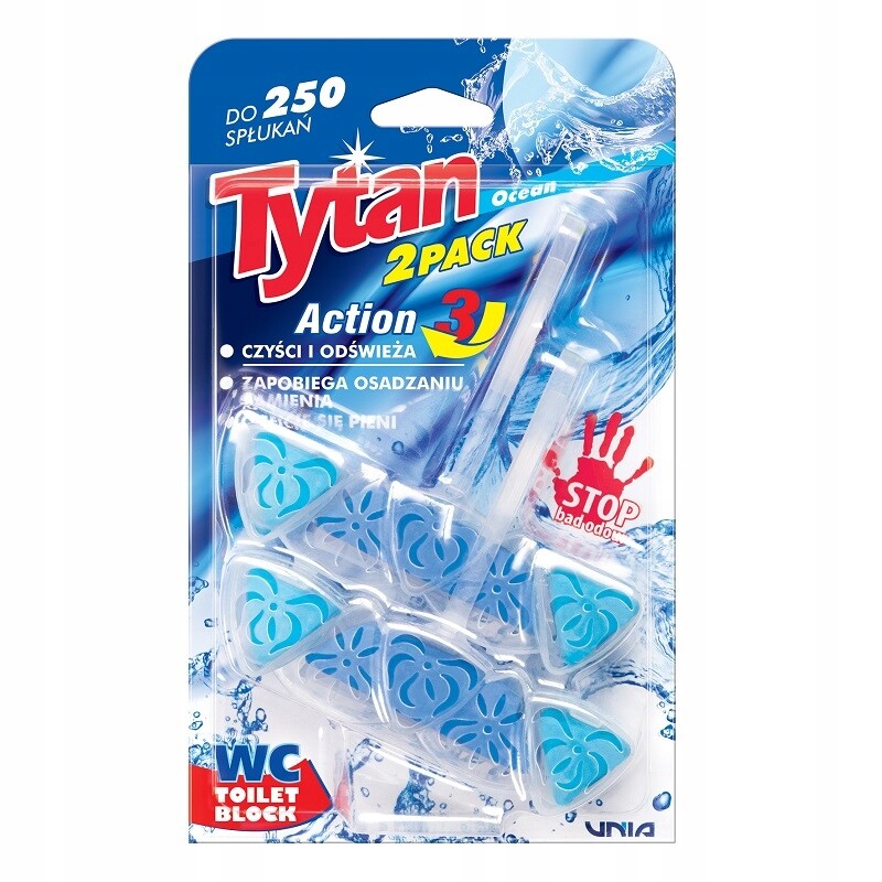 7X Tytan Wc závěs Action3 Ocean Duopak 2x 40g
