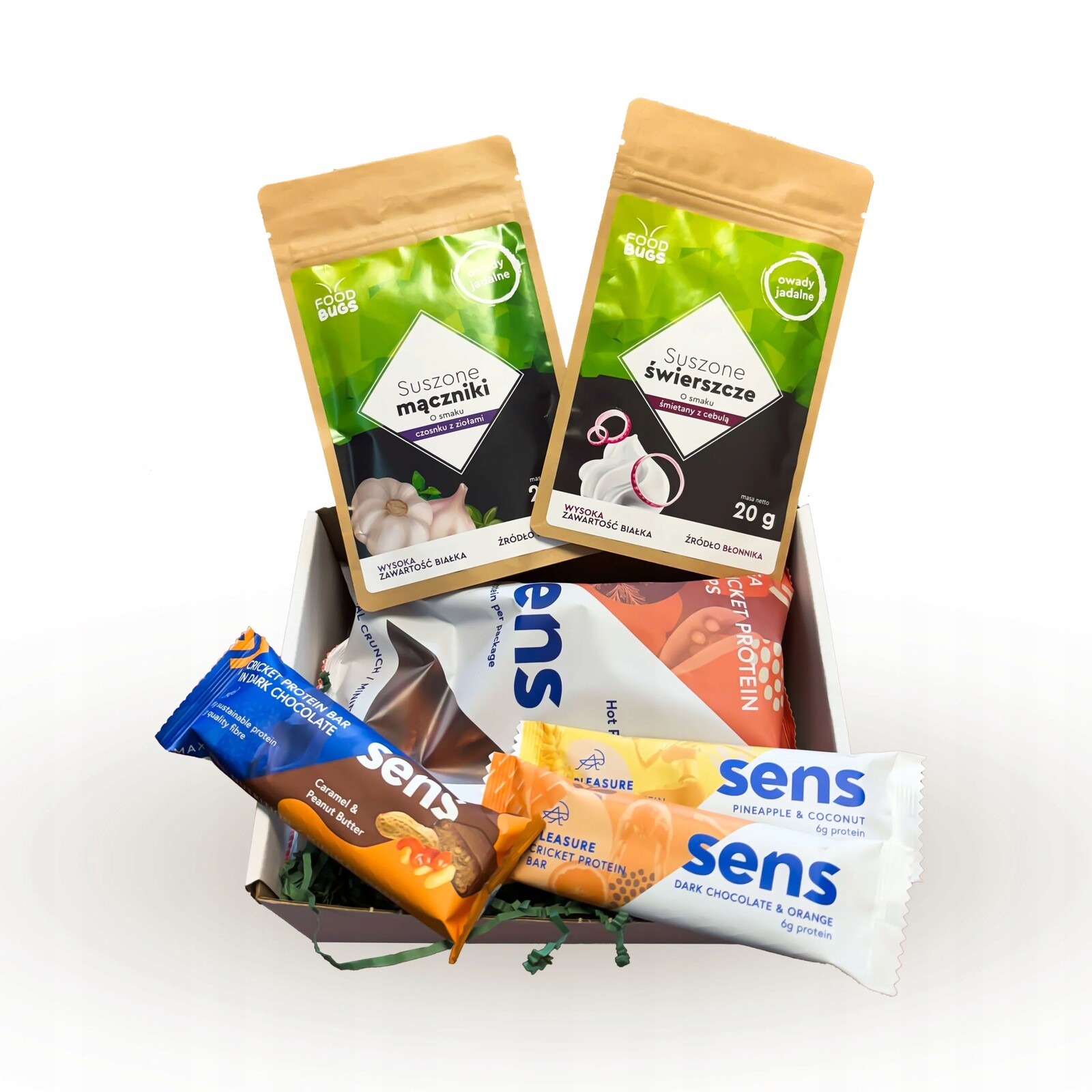 Jedlý hmyz Slaný Dárková sada na Vánoce pro muže/chlapce