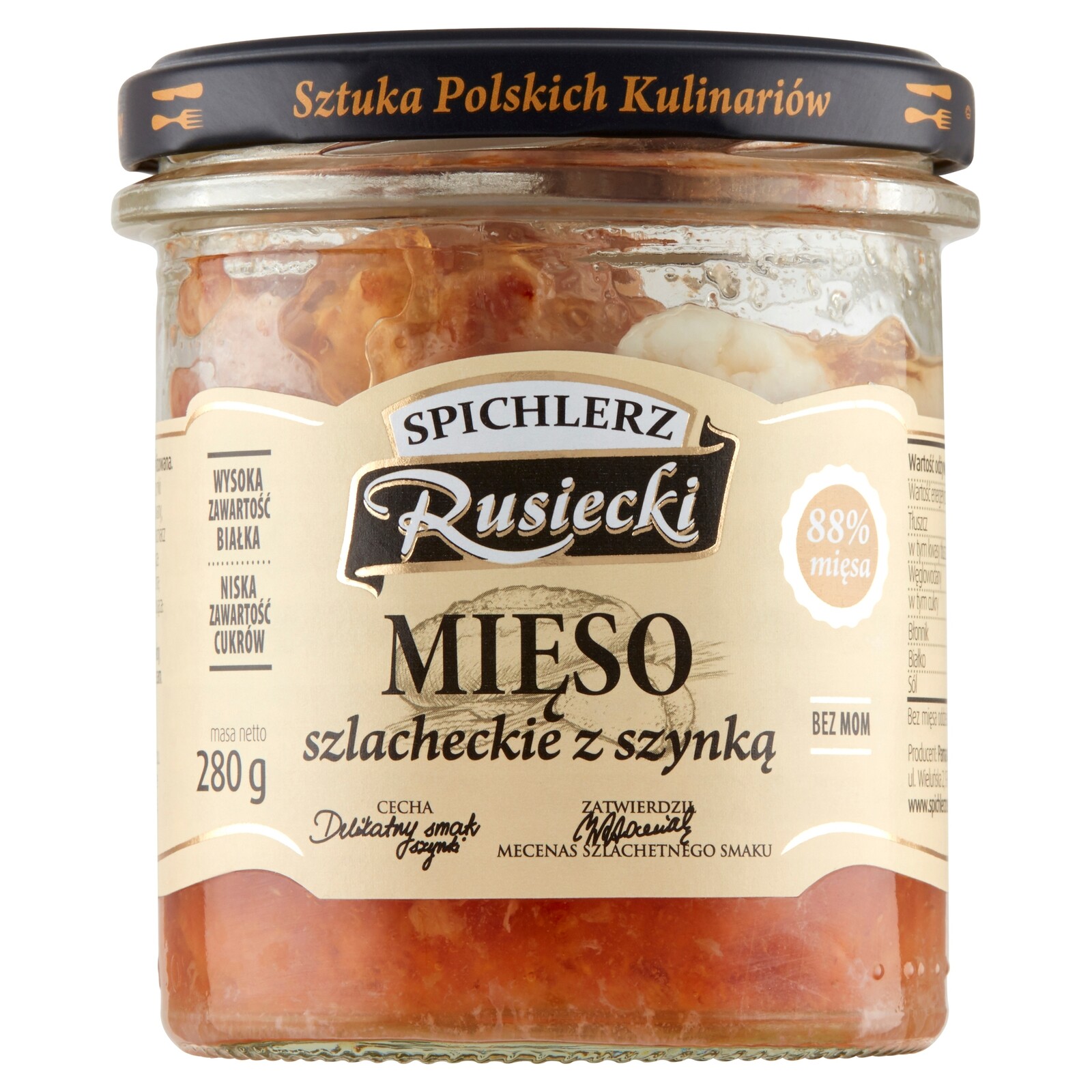 4x Spichlerz Rusiecki Šlechtické maso se šunkou 280 g