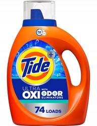 Tide Ultra Oxi Odor Eliminators 3,4 l 74 praní – univerzální gel na praní
