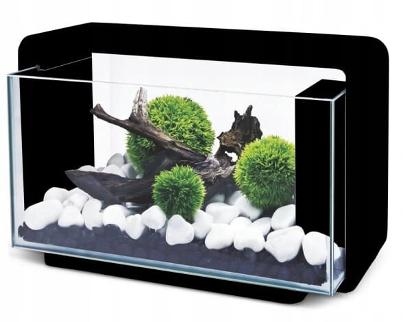 Akvárium 40 l Hailea E40 černé Led osvětlení f