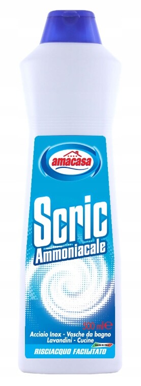 6x Čisticí mléko na bázi amoniaku Amacasa italské 500 ml