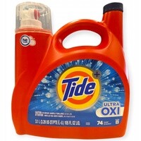 Tide Ultra Oxi 3,1 l 74 praní – univerzální gel na praní tkanin