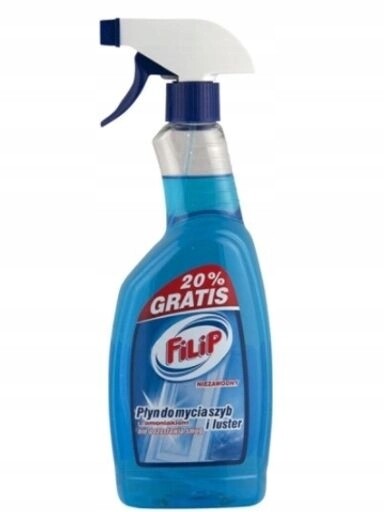 7X Filip, Tekutý přípravek na sklo s rozprašovačem, 750 ml