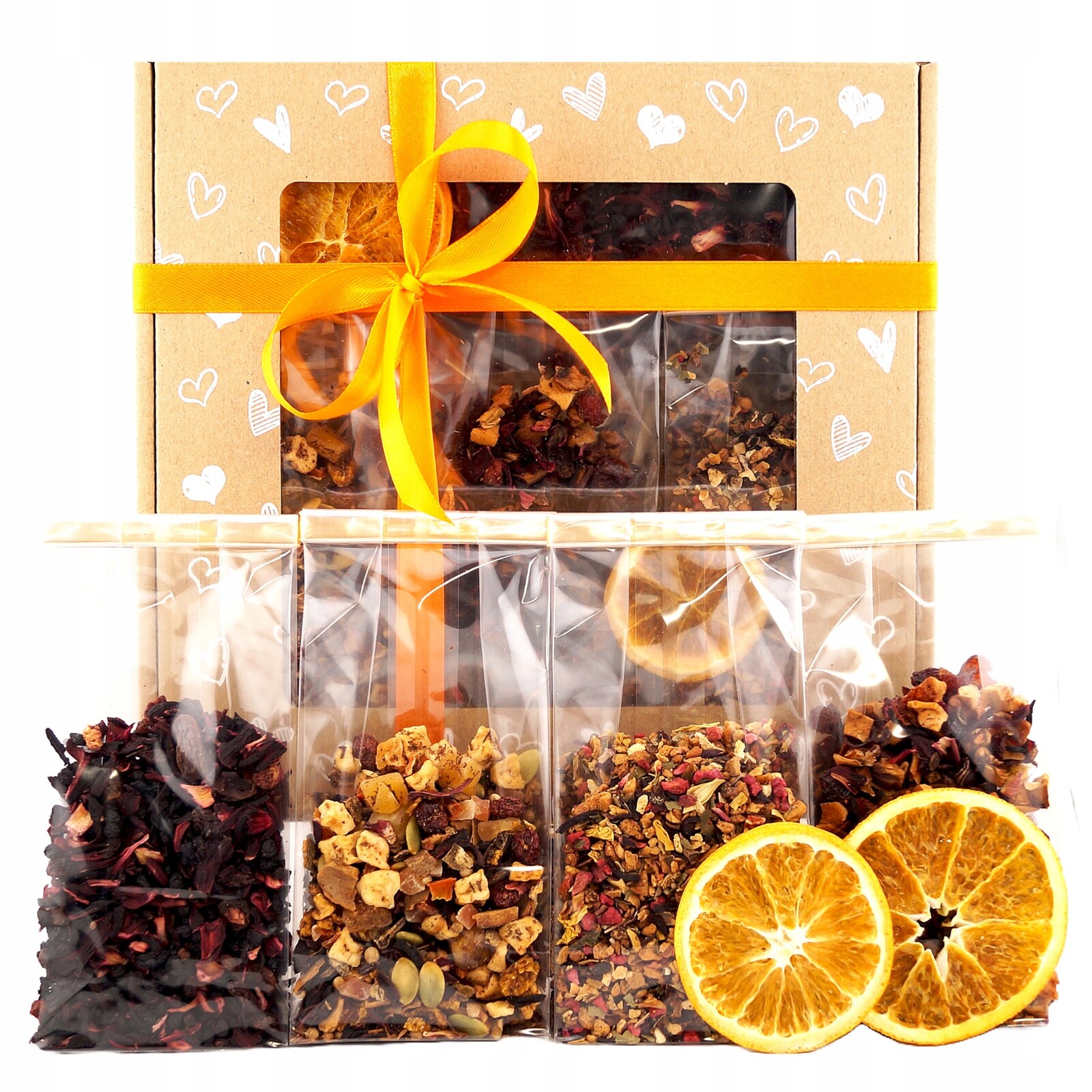 Dárková krabička Čaj „Láska“, Sada vánočních čajů