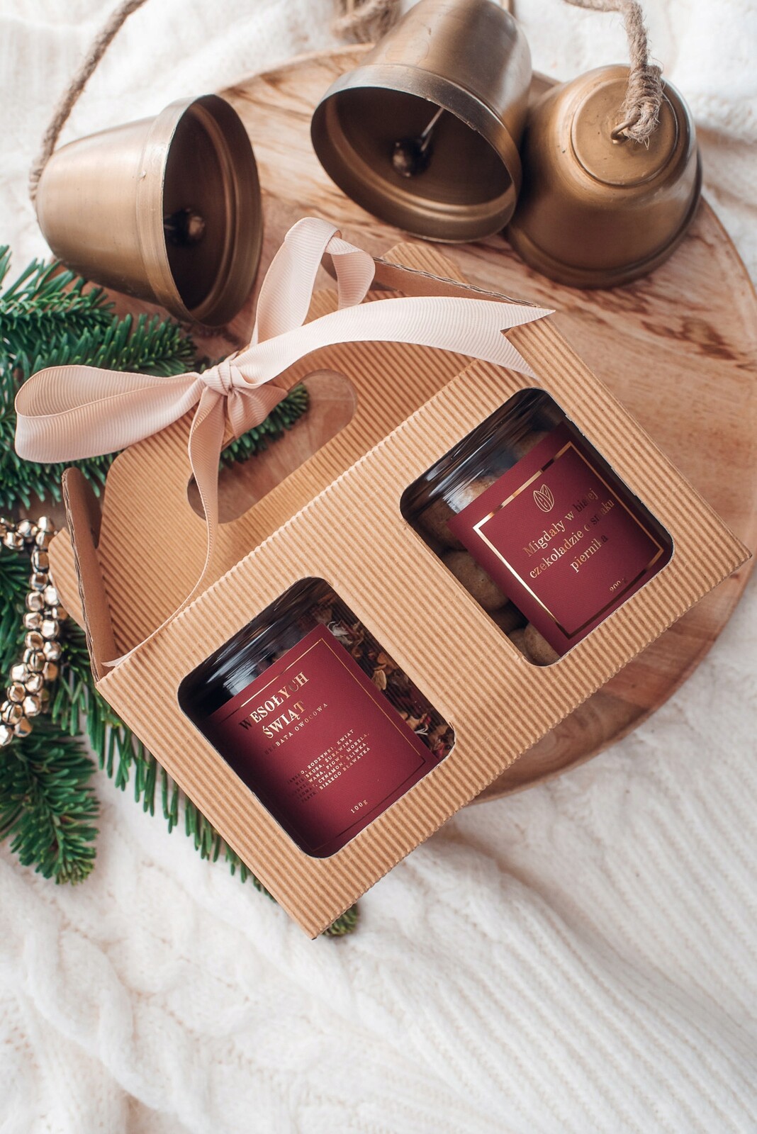 Dárková Sada Vánoční Duet – Burgundy