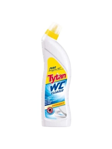 9X Tytan Žlutý tekutý čistič Wc 700 g