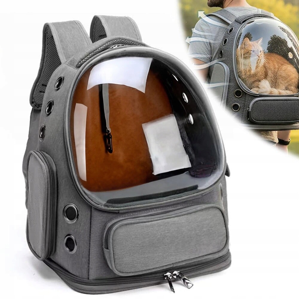 Přepravka Pro Psa A Kočku S Ventilací A Nastavitelnými Pásy