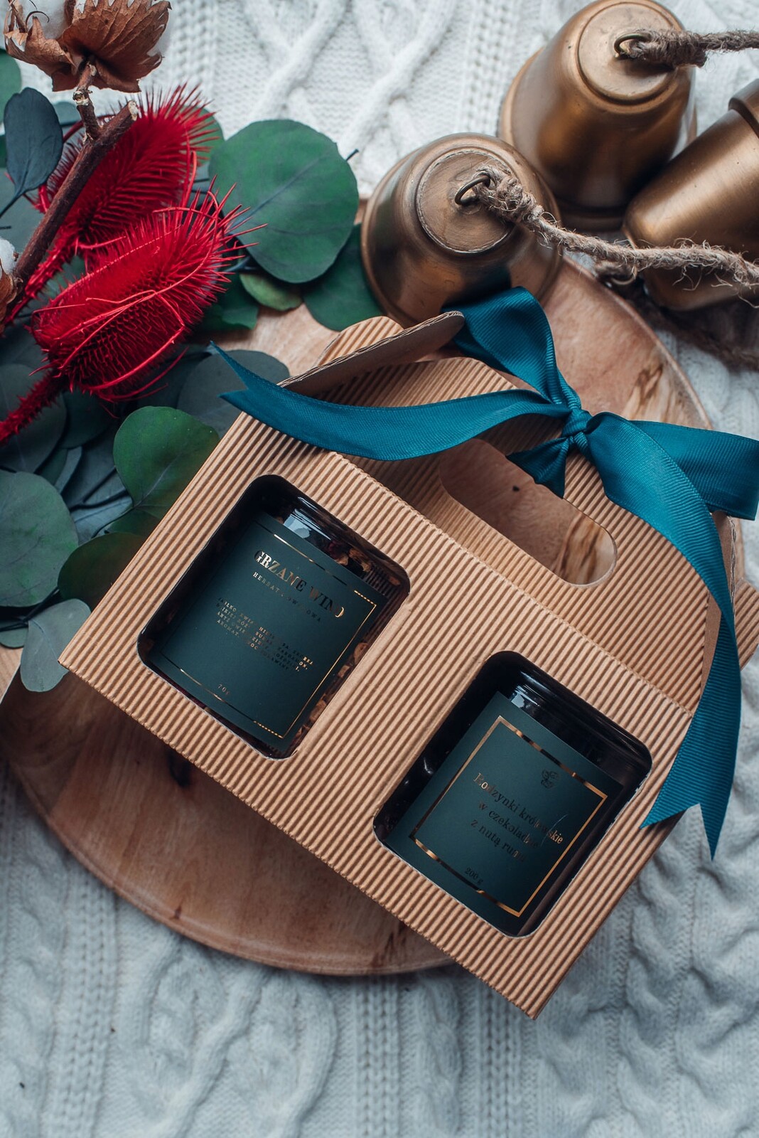 Dárková Sada Vánoční Duet – Zelená