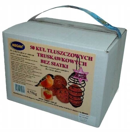 Megan Jahodové zimní koule bez síťky 50 Ks pružina