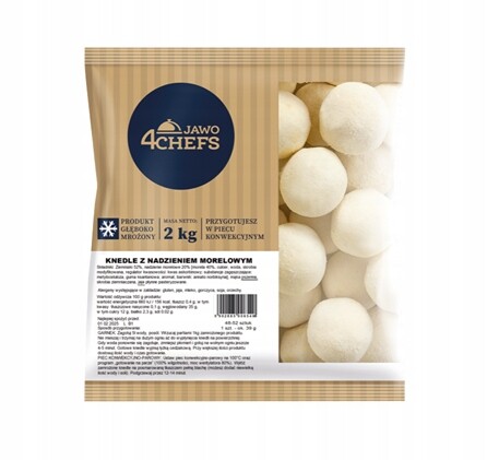 Jawo 4CHEFS Knedle s meruňkovou náplní 2 kg