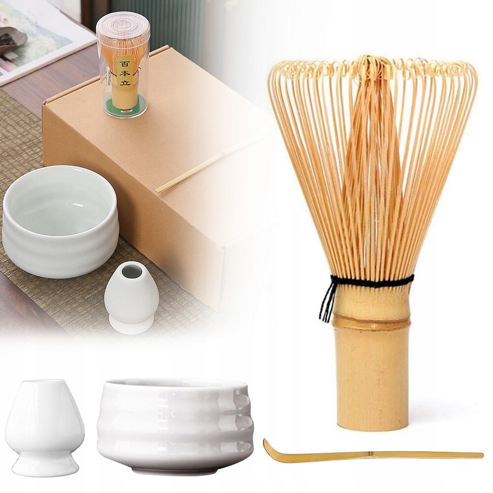 Dárková Sada Na Čaj Matcha Tradiční Příprava Matchy 4 Kusů