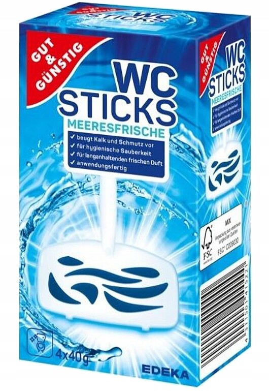 7X G&g Wc Sticks Ocean závěs na Wc 4 ks