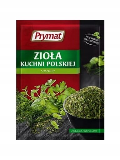 17 x Bylinky polské kuchyně sušené Prymat 8 g