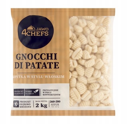Jawo 4CHEFS Gnocchi di patate kopytka v italském stylu zmrazená 2 kg